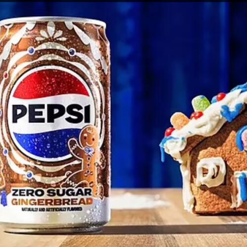 Pepsi Ra Mắt Hương Vị Giáng Sinh Mới Gây Tranh Cãi: Pepsi Zero Sugar Gingerbread